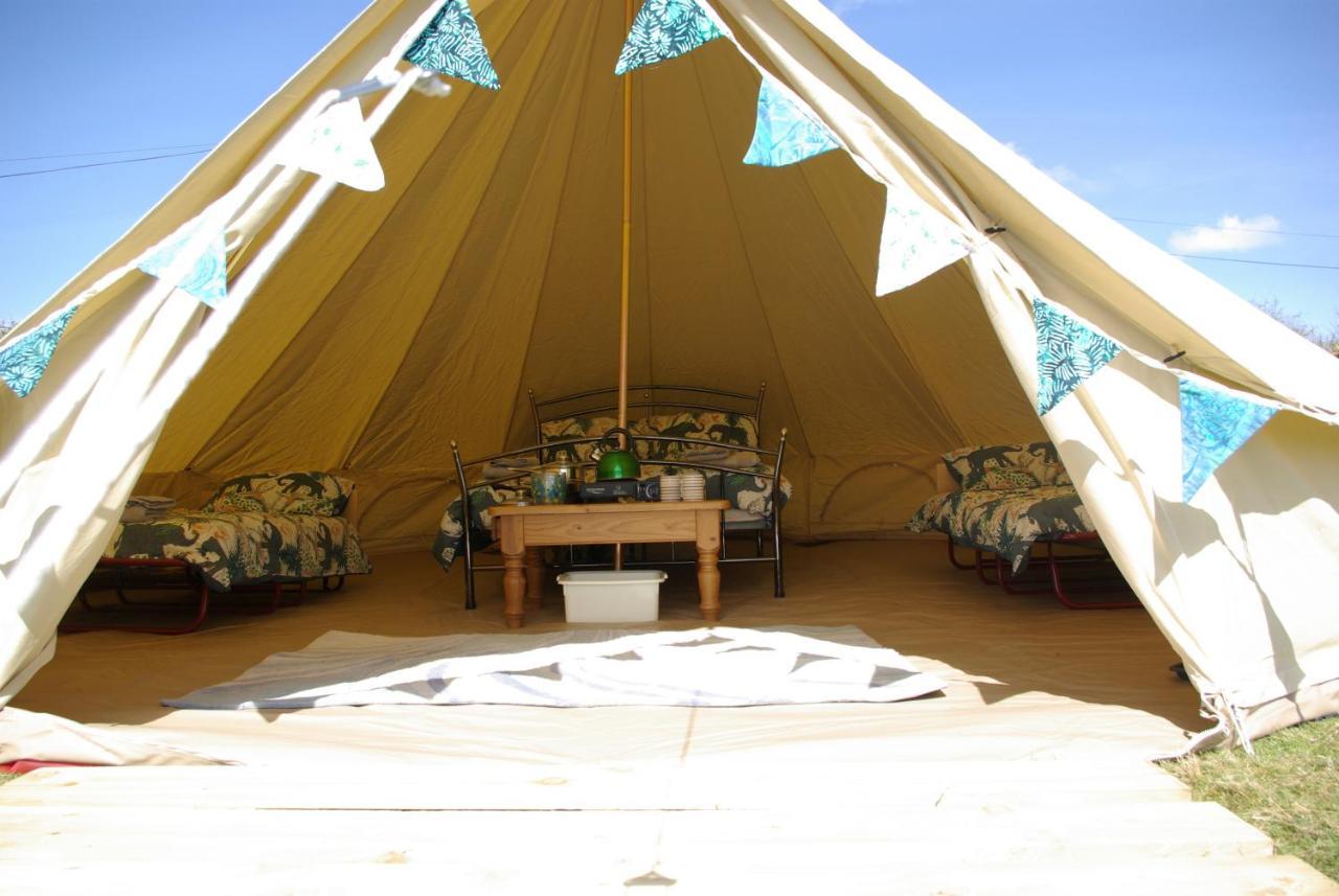 Cornish Skies Glamping Pool Exterior foto