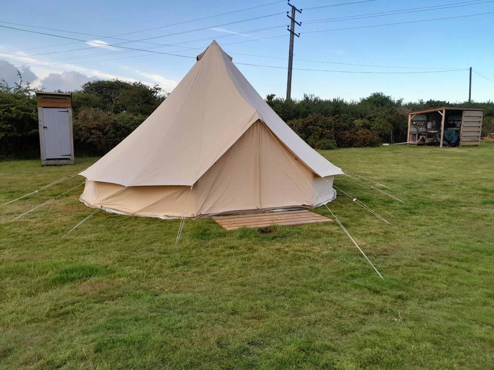 Cornish Skies Glamping Pool Exterior foto