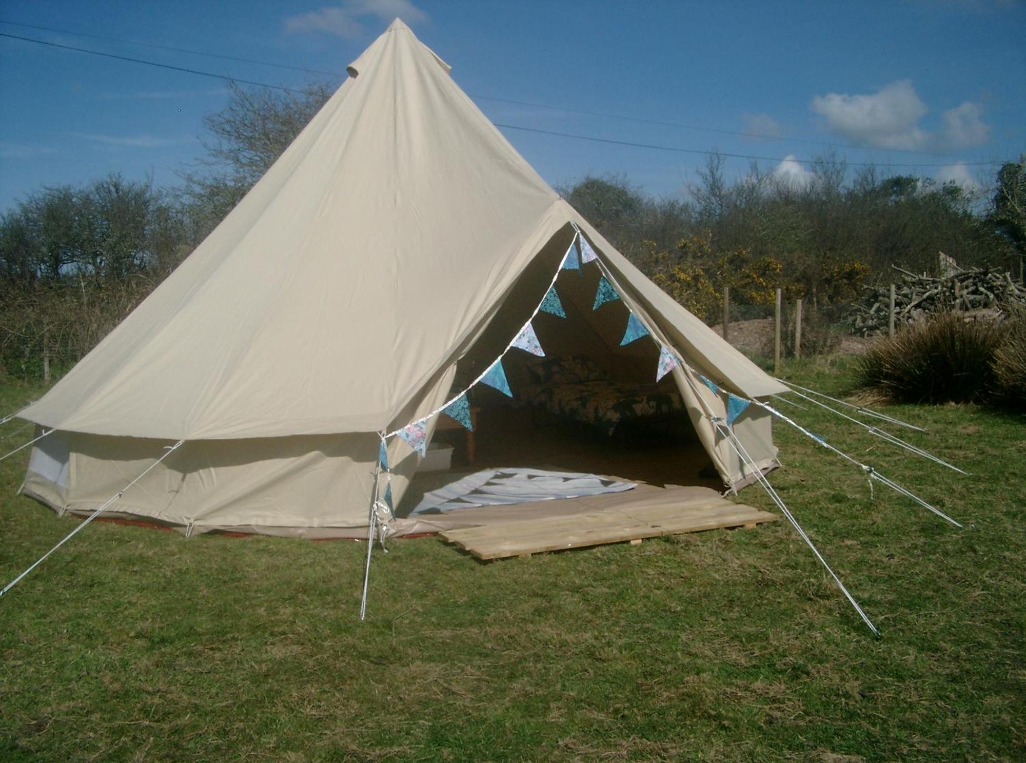Cornish Skies Glamping Pool Exterior foto